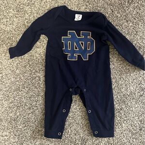 Notre Dame Navy Blue Kids One Piece